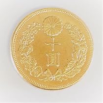 Amazon | 新10円金貨 明治40年 古銭 忠実復刻レプリカ 通販